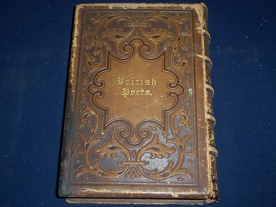 1852 THE WORKS OF BRITISH POETS FROM SOUTHEY TO CROLY VOL NO. 2 - KD 1285