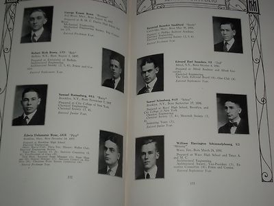 1921 TECHNIQUE MASSACHUSETTS INSTITUTE TECHNOLOGY YEARBOOK - CAMBRIDGE - YB 367