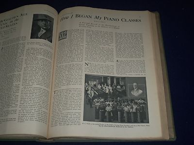 1928 JANUARY-DECEMBER THE MUSICIAN BOUND VOL NO. 33 - YEHUDI MENUHIN - KD 1765