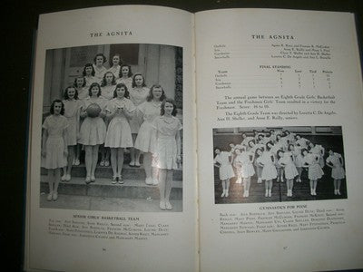 1947 THE AGNITA - ST. AGNES HIGH SCHOOL (WEST CHESTER, PA) YEARBOOK - YB 583