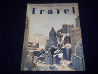 1940 AUGUST THE TRAVEL MAGAZINE - LOOKING TOWARD THE BATTERY IN NYC - II 2486