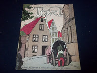 1927 JANUARY TRAVEL MAGAZINE - PICTURESQUE STREET IN OLD BREMEN - II 1946