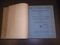 1942 NATIONAL RESOURCES PLANNING BOARD RELIEF POLICIES BOOK - KD 874