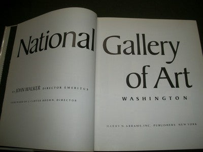 1967 NATIONAL GALLERY OF ART WASHINGTON BOOK - I 1439