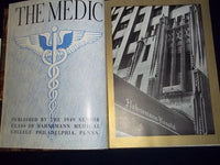 1949 THE MEDIC HAHNEMANN MEDICAL COLLEGE & HOSPITAL OF PA YEARBOOK - YB 209