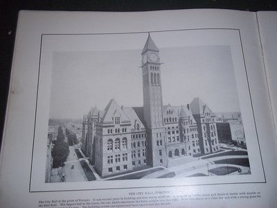 1905 VIEWS OF CANADIAN CITIES BOOK TORONTO OTTAWA MONTREAL QUEBEC - II 2299