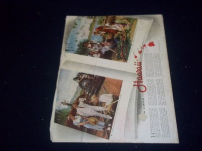 1936 OCTOBER TRAVEL MAGAZINE - IN ORIENTAL WATERS - II 1943