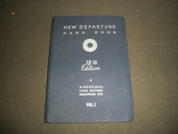 1946 OCTOBER NEW DEPARTURE HAND BOOK 18TH EDITION VOLUME 1 - II 2168