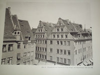 1906 ALT-NURNBERGS PROFANARCHITEKTUR LOT OF 112 PLATES - GERMAN - O 2081