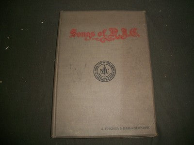 1924 SONGS OF NEW JERSEY COLLEGE BOOK - 2ND EDITION - MCKINNEY - KD 1870G