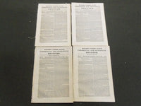 1839-1842 HAZARD'S U.S. COMMERCIAL & STATISTICAL REGISTER MAG LOT OF 28 - O 2045