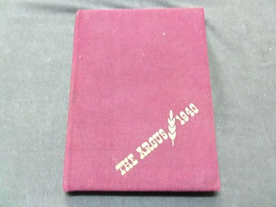 1940 THE ARGUS FINDLAY COLLEGE YEARBOOK - OHIO - GREAT CLASS PHOTOS - YB 319