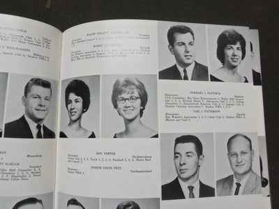 1964 THE OBITER BLOOMSBURG STATE COLLEGE YEARBOOK - PENNSYLVANIA - YB 296