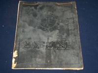 1920 AMHERST COLLEGE CALENDAR - LEATHER COVER - GREAT SPORT PHOTOS - II 9546