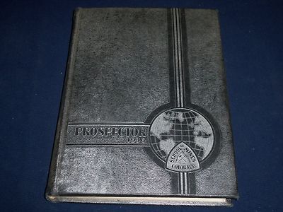 1936 PROSPECTOR COLORADO SCHOOL OF MINES YEARBOOK - GREAT PHOTOS - YB 99