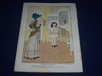 1908 NOVEMBER 14 BLANCO Y NEGRO SPANISH MAGAZINE - NICE ILLUSTRATIONS - J 304