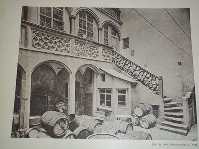 1906 ALT-NURNBERGS PROFANARCHITEKTUR LOT OF 112 PLATES - GERMAN - O 2081