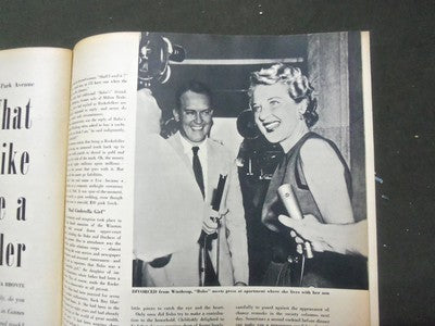 1954 JULY SEE MAGAZINE - JEANNE CRAIN COVER - ROCKEFELLER STORY - II 4472
