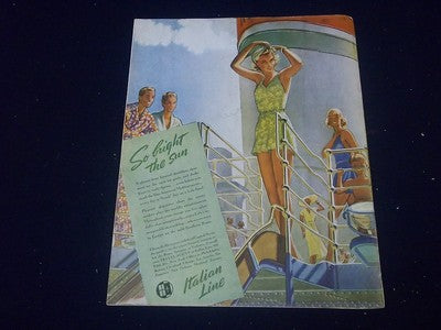 1939 MARCH TRAVEL MAGAZINE - PORTOFINO - II 1897
