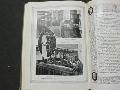 1914 THE CONQUEST OF FIRE BOOK - SEARCH LIGHT LIBRARY - ILLUSTRATED - KD 729E