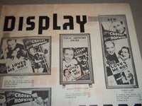 1934 SHE LOVES ME NOT MOVIE PRESS BOOK STARS BING CROSBY & MIRIAM HOPKINS - P 47