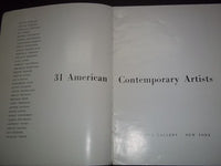 1959 31 AMERICAN CONTEMPORARY ARTISTS CATALOG - ACA GALLERY - II 8038