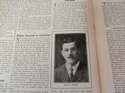 1926 ZION'S HERALD MAGAZINE LOT OF 22 DIFFERENT - O 1979