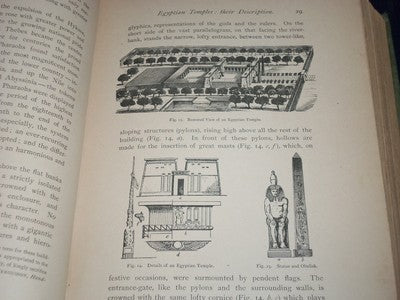 1878 HISTORY OF ART BY DR. WILHELM LUBKE VOLUME NO. 1 - ILLUSTRATIONS - KD 1059