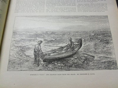 1894-1895 ART AMATEUR MAGAZINE BOUND VOLUME - GREAT ILLUSTRATIONS - KD 3045