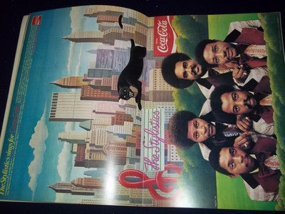 1976 THE STYLISTICS TOUR BOOK - JAPANESE - GREAT PHOTOS - II 7949