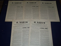 1912-1914 IL SARTO ITALIAN MAGAZINE LOT OF 30-1915 TESTIMONIALS MAGAZINE- O 1851