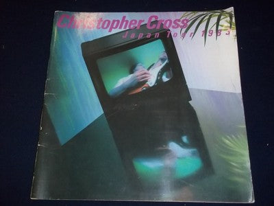 1983 CHRISTOPHER CROSS TOUR BOOK - JAPANESE - GREAT PHOTOS - II 7950