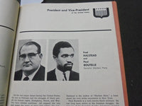 1968 OFFICIAL VOTERS PAMPHLET - UNITED STATES ELECTION - NIXON AGNEW - J 5207