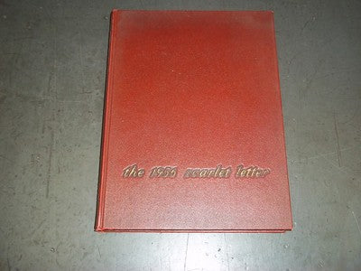 1956 SCARLET LETTER RUTGERS STATE UNIVERSITY YEARBOOK NEW BRUNSWICK NJ - YB 592