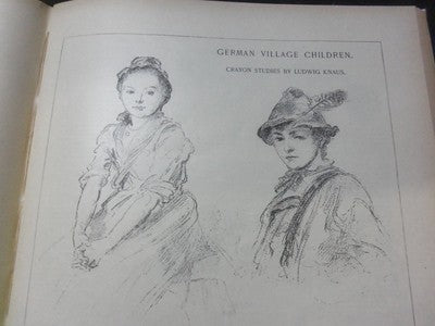 1896-1897 ART AMATEUR MAGAZINE BOUND VOLUME - GREAT ILLUSTRATIONS - KD 3047
