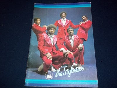 1976 THE STYLISTICS TOUR BOOK - JAPANESE - GREAT PHOTOS - II 7949