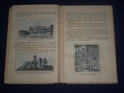 1925 YOUNG FOLKS PICTURE HISTORY OF MUSIC HARDCOVER BOOK BY JAMES COOKE- KD 1620