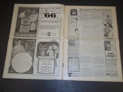 1905 FEBRUARY THE LADIES' WORLD MAGAZINE - GREAT PHOTOS AND ADS - SP 3009
