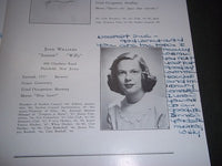 1948 TEMPORA ET MORES HARTRIDGE GIRLS SCHOOL YEARBOOK NEW JERSEY - YB 635