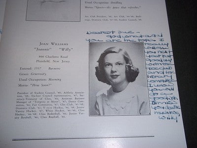 1948 TEMPORA ET MORES HARTRIDGE GIRLS SCHOOL YEARBOOK NEW JERSEY - YB 635