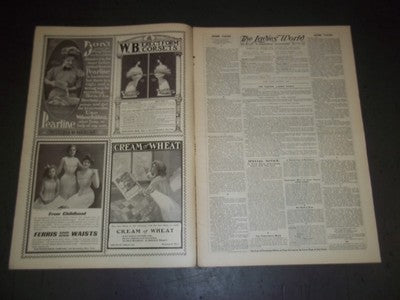 1903 MARCH THE LADIES' WORLD MAGAZINE - GREAT PHOTOS AND ADS - SP 3013