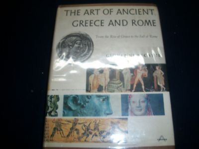 1967 THE ART OF ANCIENT GREECE AND ROME BOOK BY GIOVANNI BECATTI - KD 728R