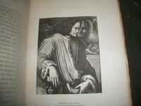 1906 LIFE OF BENVENUTO CELLINI BOOK AUTOBIOGRAPHY - GREAT ILLUSTRATIONS - KD 683