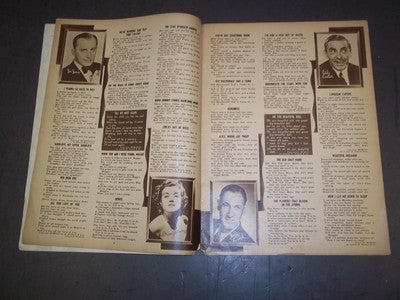 1939 SING SESSION MAGAZINE VOLUME 1 NO. 1 - II 2378