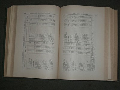 1935 ALABAMA OFFICIAL AND STATISTICAL REGISTER REPORT - ALFRED TUNSTALL- KD 1090