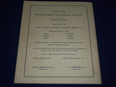 1926 JUNE 5 THE GOLDEN BULL UNIVERSITY OF NEW HAMPSHIRE - NICE ADS - J 5714