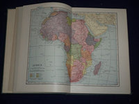 1919 NEW INTERNATIONAL YEAR BOOK COMPENDIUM WORLD'S PROGRESS BOOK MAPS - KD 1053