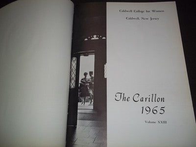 1965 THE CARILLON CALDWELL COLLEGE FOR WOMENYEARBOOK - NEW JERSEY - YB 307