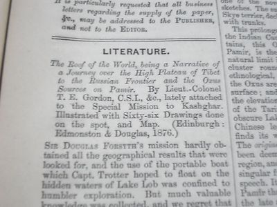 1876 THE ACADEMY WEEKLY REVIEW OF LITERATURE LOT OF 18 ISSUES - LONDON - O 2383
