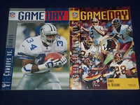 1997 NEW YORK GIANTS GAME DAY PROGRAM LOT OF 14 DIFFERENT - NICE PHOTOS - O 2396